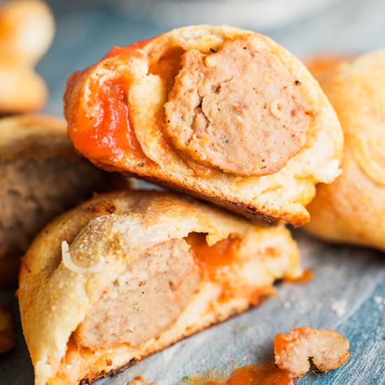 Meatball Marinara Bombs - Recipe photo by dadwithapan