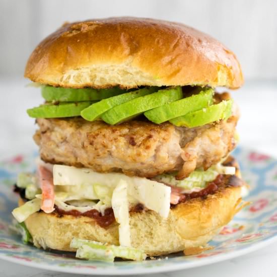 Chicken & Bacon Burger - Recipe photo by JoJoNookAndCranny