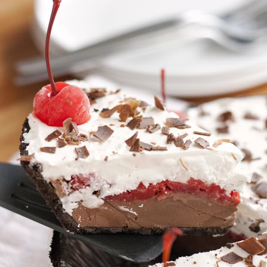 Black Forest Ice Cream Pie - Recipe photo by Thelifejolie