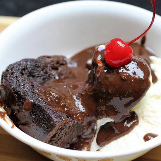 Hot Fudge Pudding Cake - Recipe photo by cullys kitchen