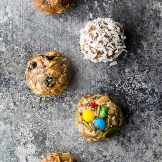 No Bake Energy Bites 7 Ways - Recipe photo by sweetpeasandsaffron