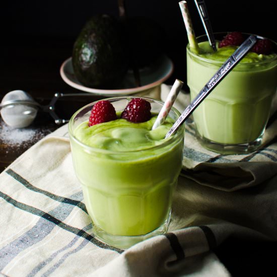 Vanilla Avocado Drink - Recipe photo by The Flavor Bender