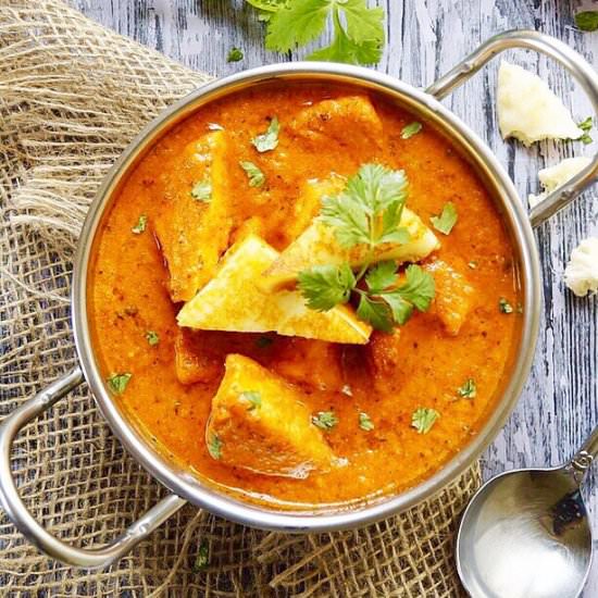 Paneer makhani - Recipe photo by Aromatic Essence