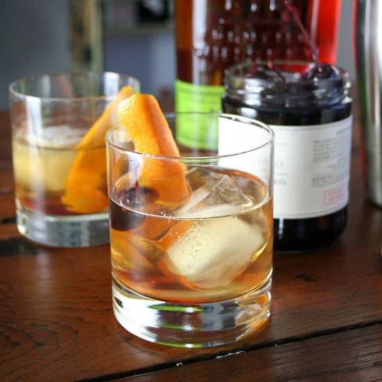 Rye Whiskey Old Fashioned - Recipe photo by imhungrybynature