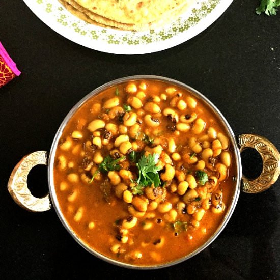 Shahi Lobia Masala Curry - Recipe photo by CurryandVanilla