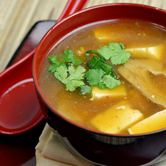 Pressure Cooker Hot and Sour Soup - Recipe photo by sweetnsourdeals