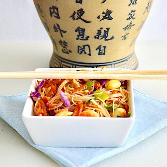 Asian Noodle Salad - Recipe photo by jeanieandluluskitchen