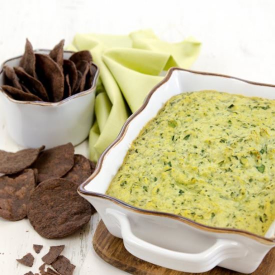 Creamy Artichoke Spinach Dip - Recipe photo by DreenaBurton