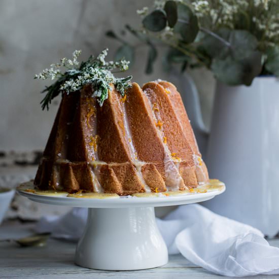 Blood Orange & Olive Oil Bundt Cake - Recipe photo by Cygnet Kitchen