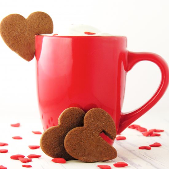 Valentine Mug Topper Cookies - Recipe photo by easybaked