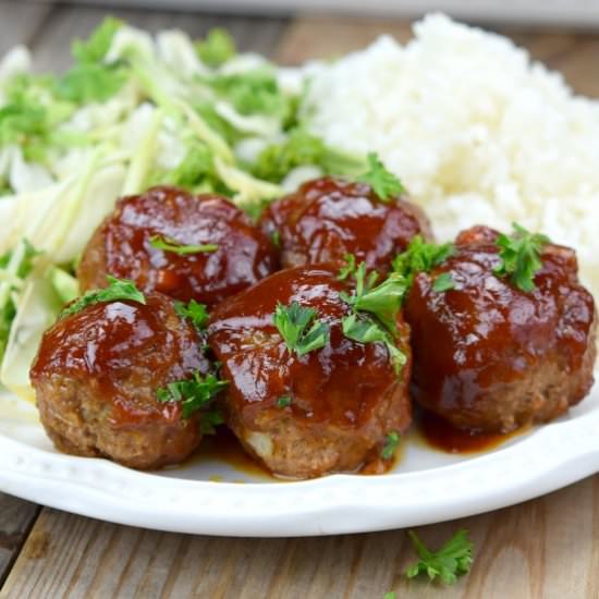 BBQ Meatballs - Recipe photo by Gonna Want Seconds