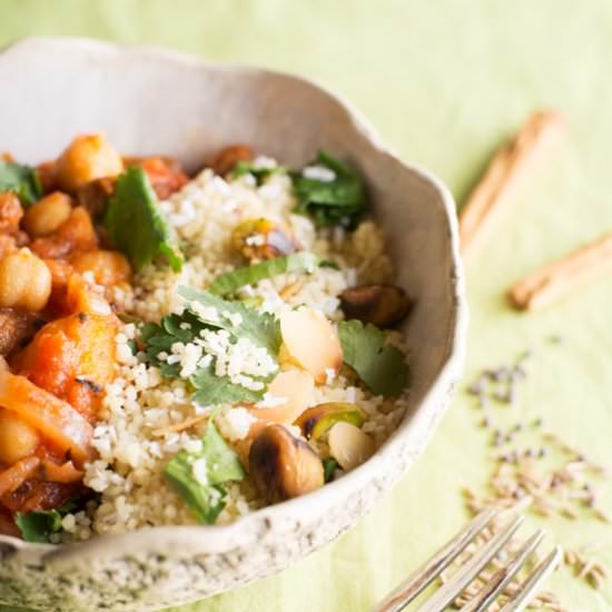 Spicy Vegetarian Cassoulet - Recipe photo by hollycooks