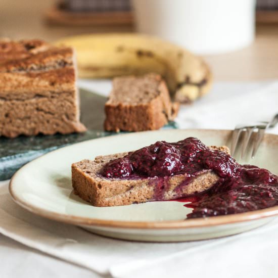 Gluten Free Cinnamon Banana Bread - Recipe photo by KarinDimitrovova