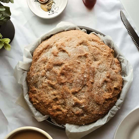 Apple Apricot + Honey Tea Cake - Recipe photo by petitbakes