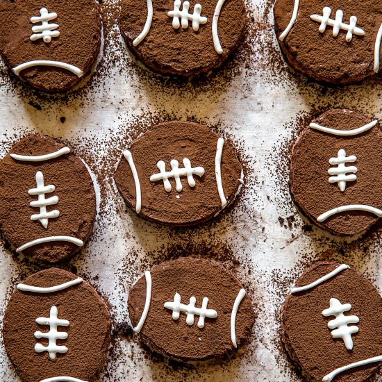 Chocolate Rice Krispie Footballs - Recipe photo by realfoodbydad