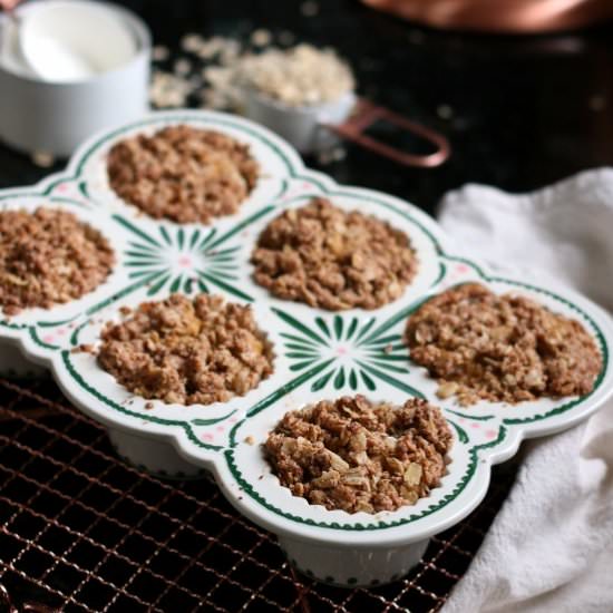 Pear Carrot Streusel Muffins - Recipe photo by treatswithatwist