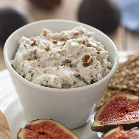 Blue Cheese Roasted Pecan Dip - Recipe photo by christinascucina
