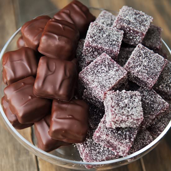 Huckleberry Pate De Fruit - Recipe photo by kaweah