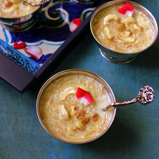 Gulkand Semiya Kheer - Recipe photo by PriyaShiva