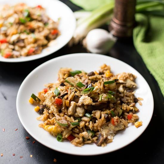 Veggie Fried Rice - Recipe photo by Kiwi and Carrot