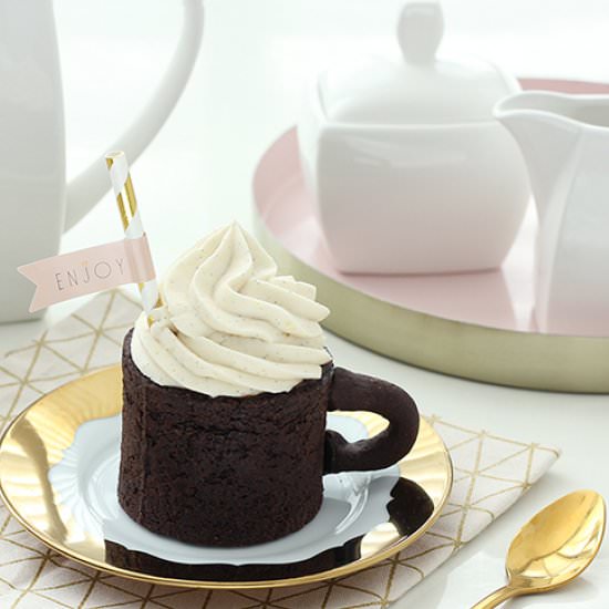 Hot chocolate edible Cookie cup - Recipe photo by The_Cookie_Fairy