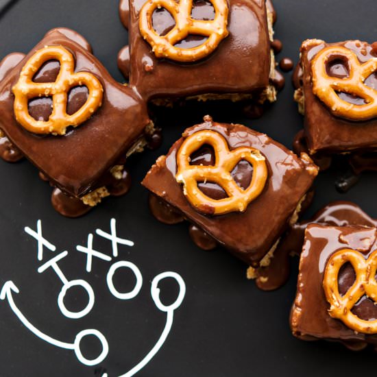 No-Bake Potato Chip & Pretzel Bars - Recipe photo by intheknowmom
