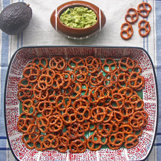 Taco Pretzels - Recipe photo by abiteofinspiration