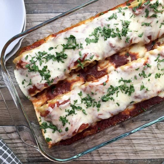 Ground Turkey Lasagna Rolls - Recipe photo by cookingwithbliss