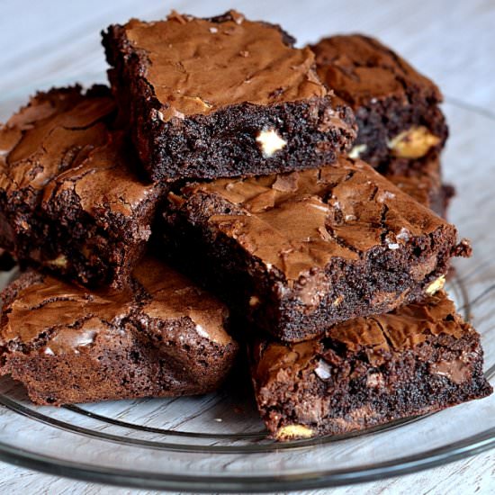 Triple Chocolate Brownies - Recipe photo by bakingwithgranny