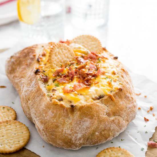 Cheesy Bacon and Caramelized Onion - Recipe photo by platedcravings