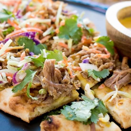 PULLED PORK FLATBREAD - Recipe photo by jenniferppriest