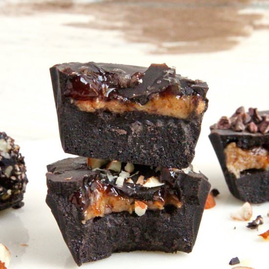 Vegan Chocolate Almond Butter Cups - Recipe photo by Tashasartisanfoods