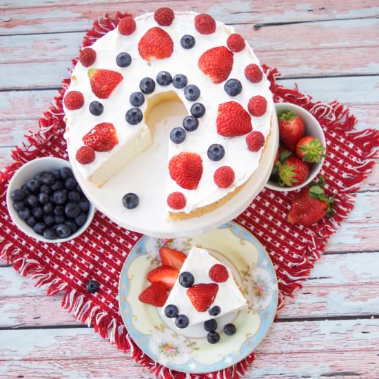 Sugar Free Angel Food Cake - Recipe photo by tiffanybendayan
