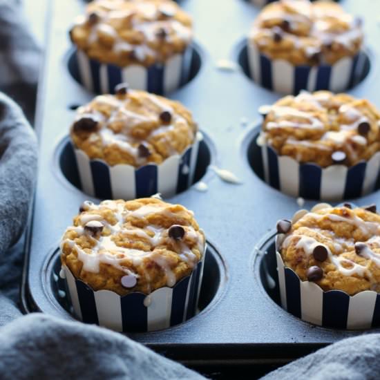 Chocolate Chip Pumpkin Muffin - Recipe photo by Garden in the kitchen