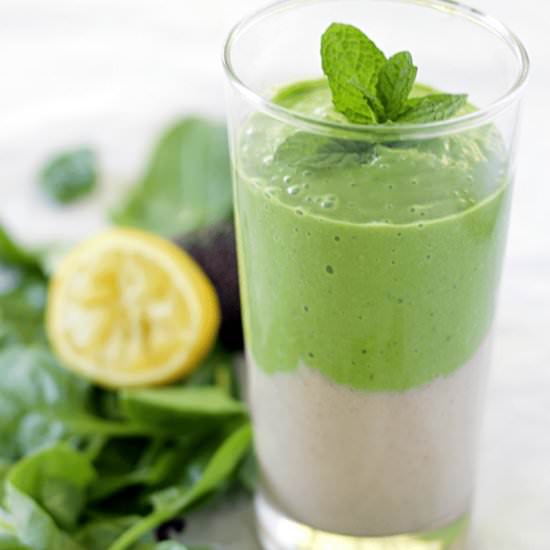 Classic Vanilla Green Smoothie - Recipe photo by SpicesNFlavors