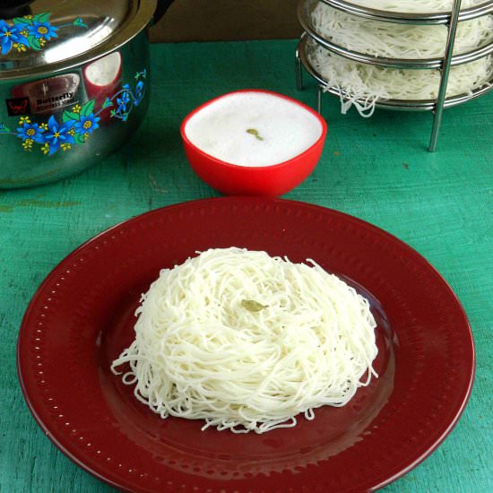 Idiyappam | Nool Puttu | Sandhagai - Recipe photo by Nitha Kitchen