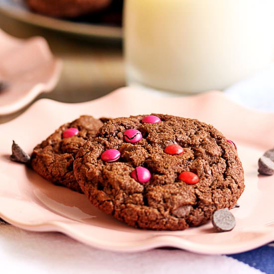 Double Choc Chip Cookies - Recipe photo by sugarsaltmagic