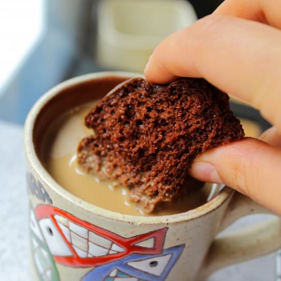 Low Carb Chocolate Espresso Muffins - Recipe photo by whatstheovenonfor