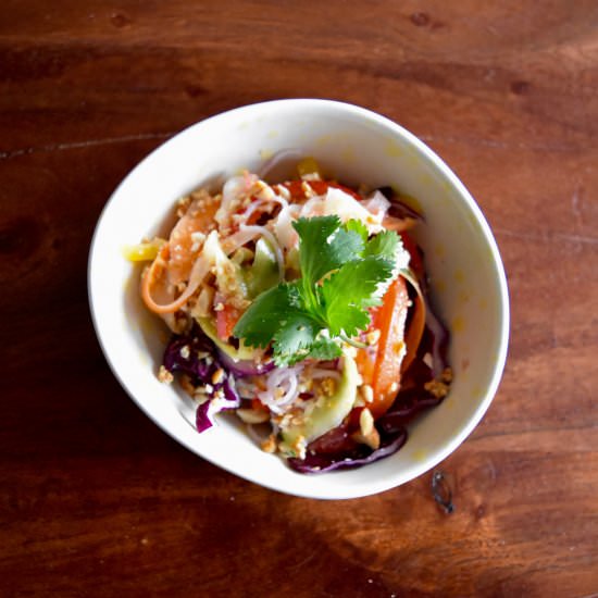 Yu Sheng Salad - Recipe photo by fatsxglory