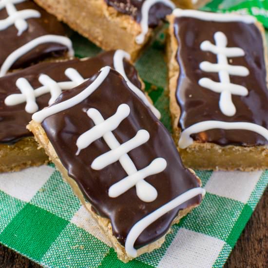 Football Cookie Bars - Recipe photo by BruCrewLife