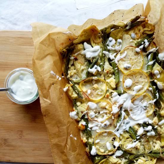 One Pan Mediterranean Roasted Fish - Recipe photo by Inspired by the Seasons