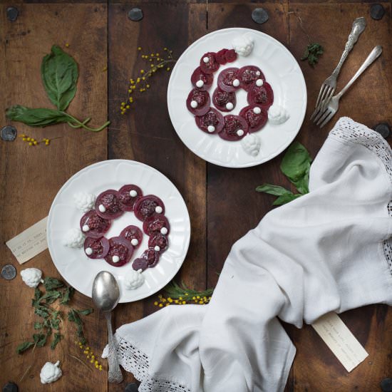 Beet and Blackberry Salad - Recipe photo by threelittlehalves