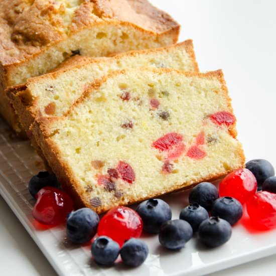 Tutti Frutti Pound Cake - Recipe photo by Elegant Meraki