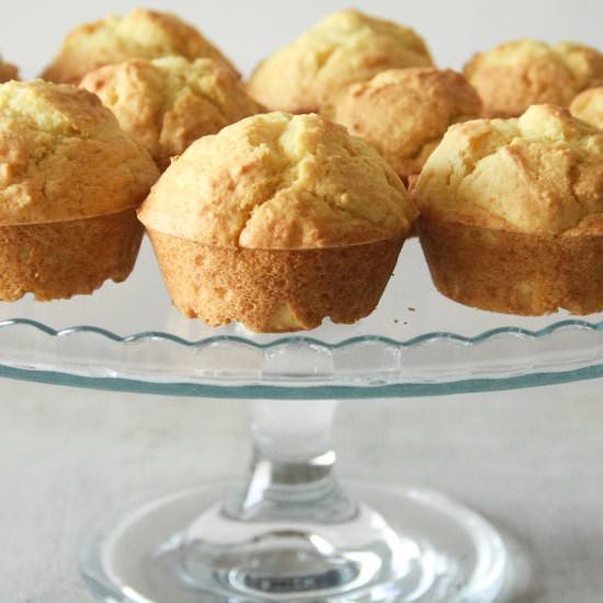 Orange Ricotta Muffins - Recipe photo by The Desserted Girl