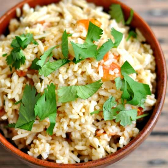 Instant Pot Spanish Rice - Recipe photo by happymothering