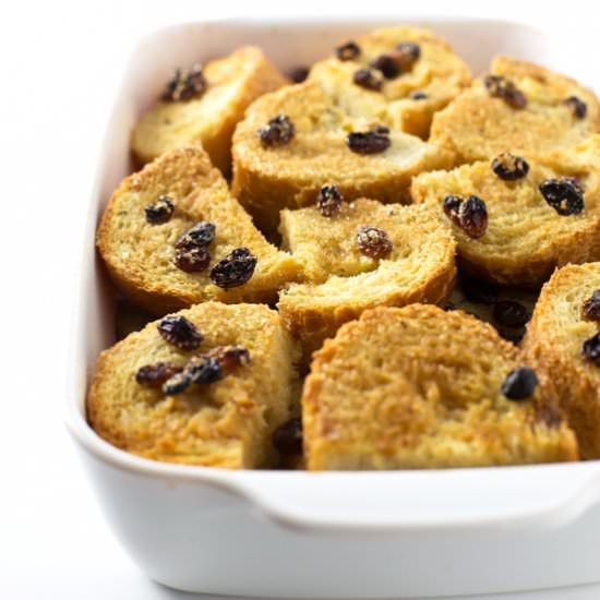 British Bread and Butter Pudding - Recipe photo by alsothecrumbsplease