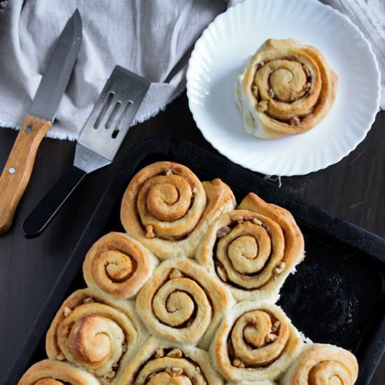 Two Hour Homemade Cinnamon Rolls - Recipe photo by shebakeshere