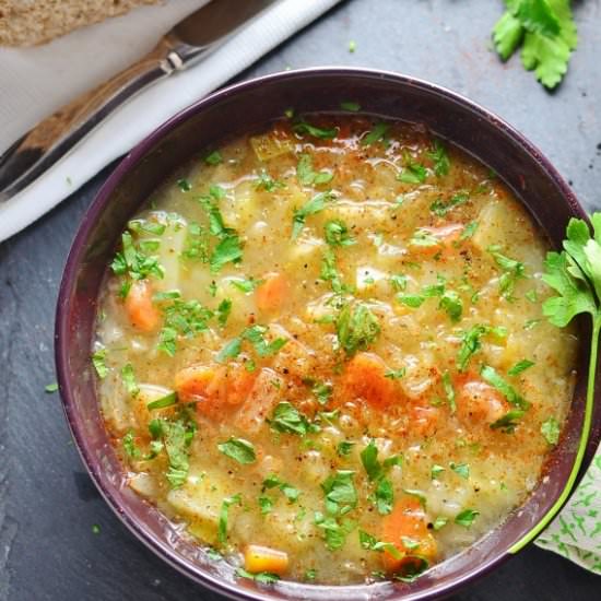 Sauerkraut Vegetable Soup - Recipe photo by everydayhealthyrecipes
