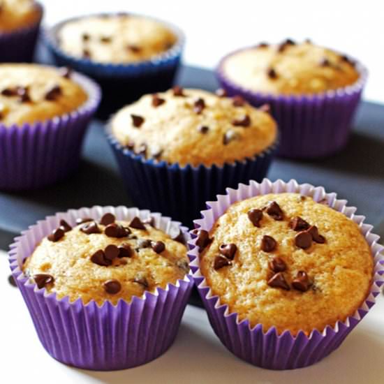 Banana Chocolate Chip Muffins - Recipe photo by jeannies tried and true recipes