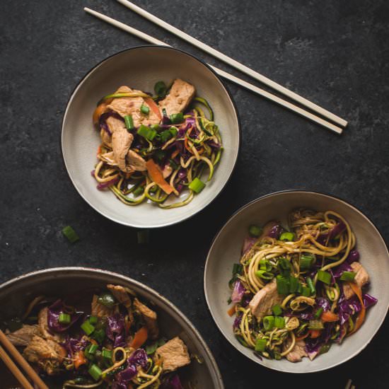 Yakizozba (Yakisoba & Zoodles) - Recipe photo by mylavenderblues